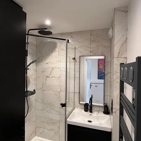 With Balcony And Pool In Apartment